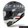 CASQUE AIROH VALOR CRAFT MAT CASQUE AIROH VALOR CRAFT MAT