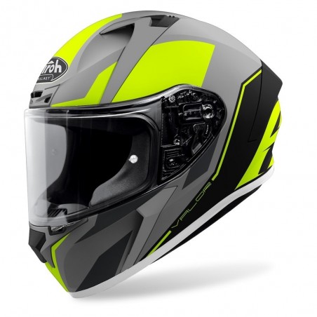 CASQUE AIROH VALOR WINGS JAUNE MAT