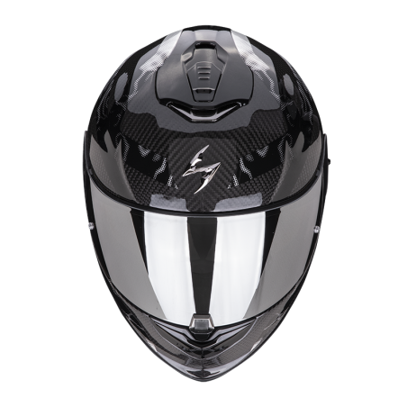 CASQUE SCORPION EXO-1400 CARBON AIR CLONER ARGENT 
