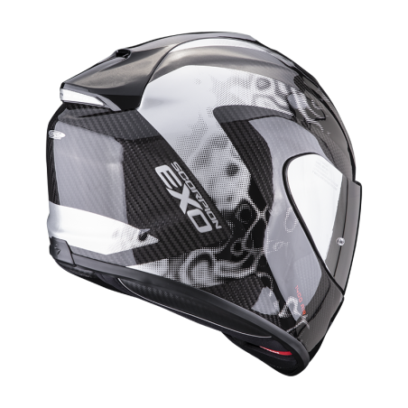 CASQUE SCORPION EXO-1400 CARBON AIR CLONER ARGENT 