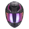 CASQUE SCORPION EXO-1400 AIR ATTUNE NOIR MAT-ROSE 