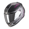 CASQUE SCORPION EXO-491 RUN NOIR MAT-ROSE 