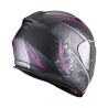 CASQUE SCORPION EXO-491 RUN NOIR MAT-ROSE 