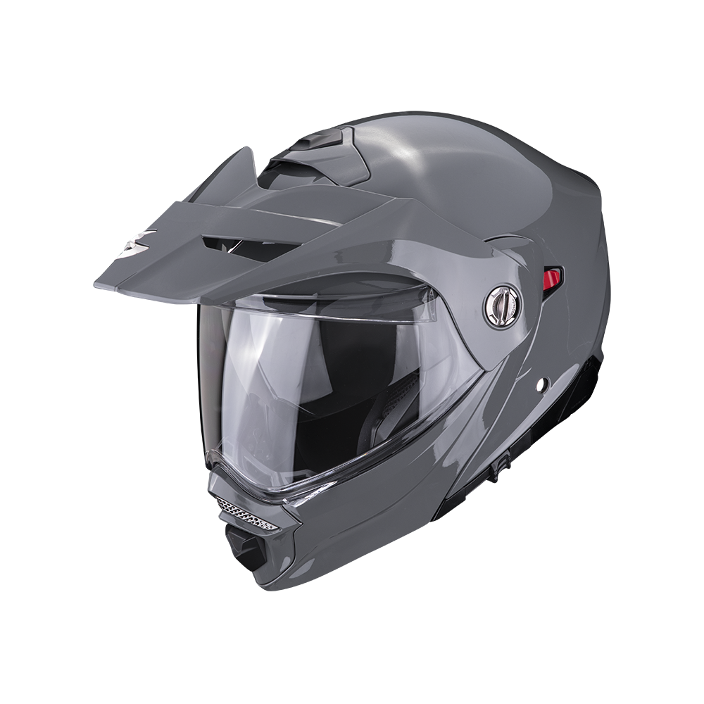 CASQUE SCORPION ADX-2 SOLID GRIS CIMENT 