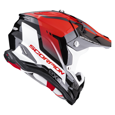 CASQUE SCORPION VX-22 AIR ATTIS NOIR-ROUGE 