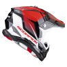 CASQUE SCORPION VX-22 AIR ATTIS NOIR-ROUGE 