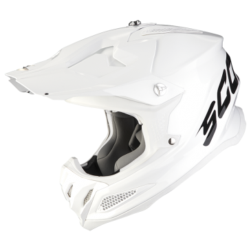 CASQUE SCORPION VX-22 AIR SOLID BLANC