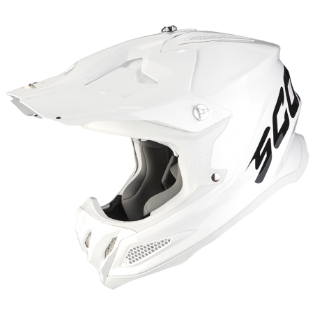 CASQUE SCORPION VX-22 AIR SOLID BLANC 