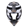 CASQUE SCORPION VX-16 AIR TUB NOIR METAL-OR CASQUE SCORPION VX-16 AIR TUB NOIR METAL-OR