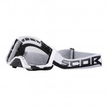 LUNETTES SCORPION BLANC/NOIR