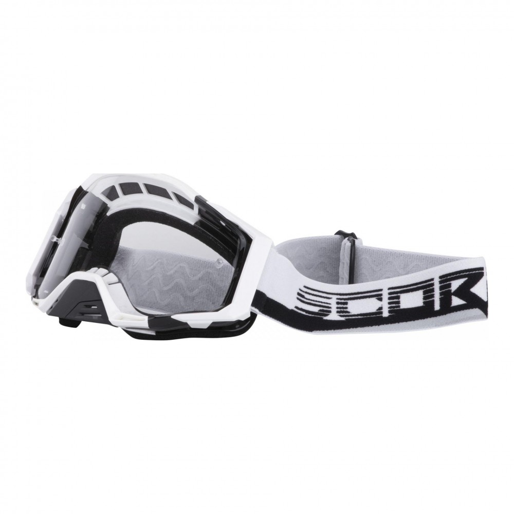 LUNETTES SCORPION BLANC/NOIR LUNETTES SCORPION BLANC/NOIR