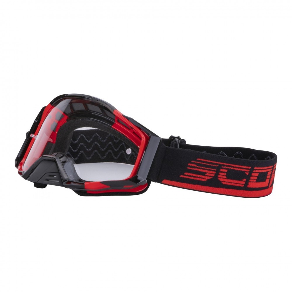 LUNETTES SCORPION ROUGE/NOIR LUNETTES SCORPION ROUGE/NOIR