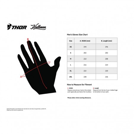 GANTS THOR SPECTRUM NOIR 