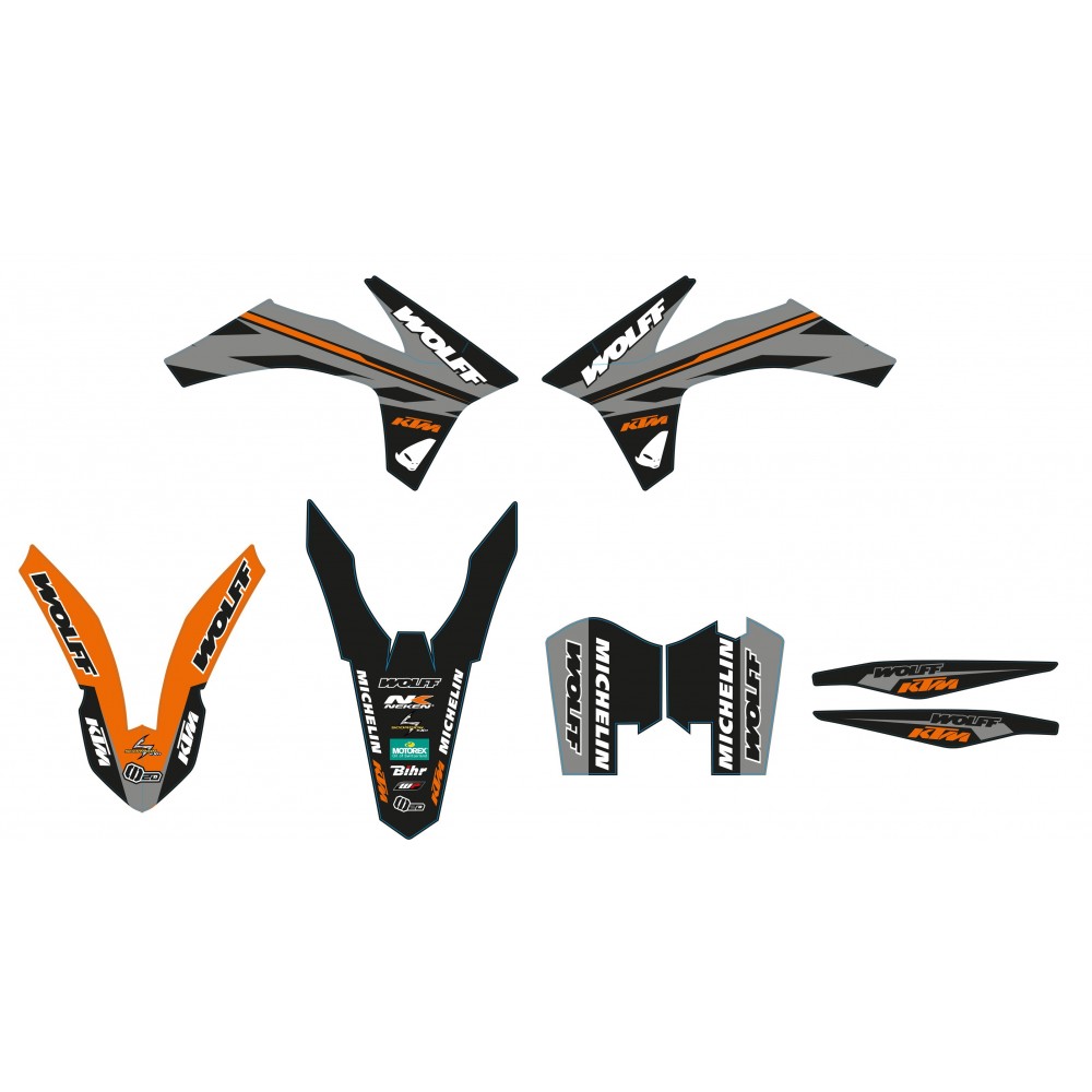 kit deco wolff pour ktm kit deco wolff pour ktm