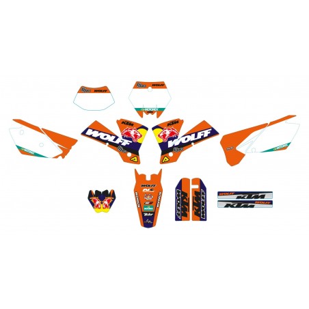 KIT DÉCO WOLFF MOTIF LOUP