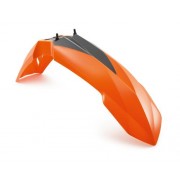 Garde-Boue Avant Carbone Pour KTM Duke 690 2012-2015 - Neuf Brillant Tissé Sergé