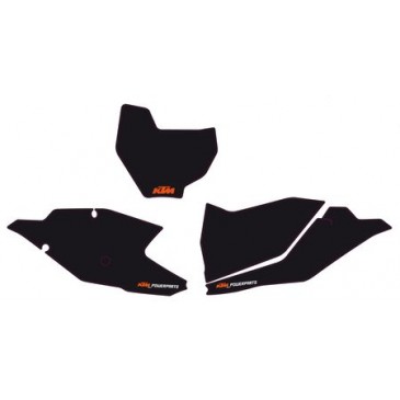 FONDS DE PLAQUE NOIR KTM...