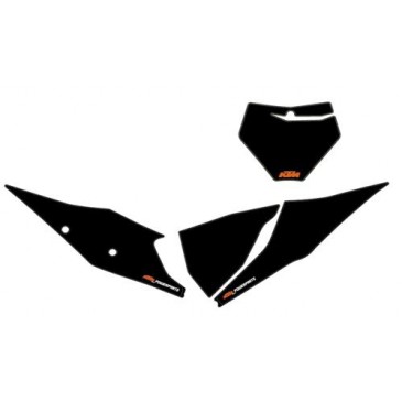 FONDS DE PLAQUE NOIR KTM...