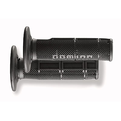 Domino poignée en caoutchouc noir//gris a26041c5240a7-0