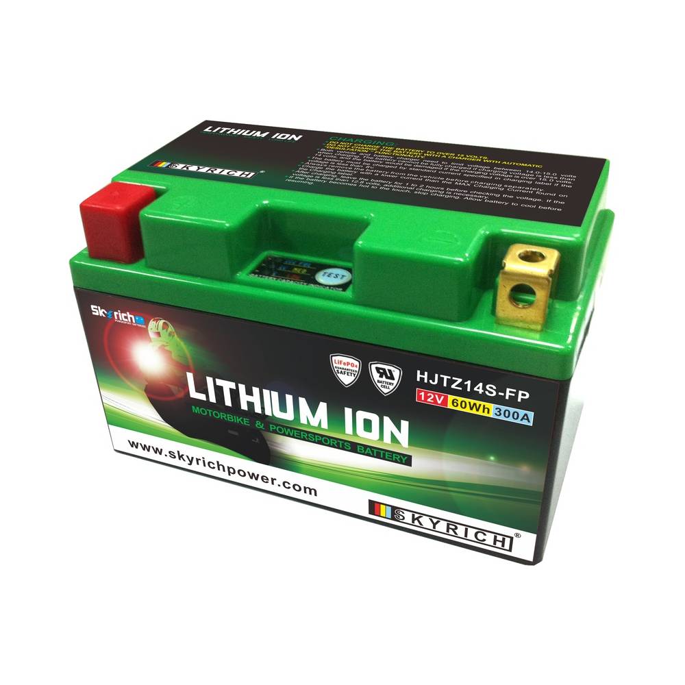 BATTERIE LITHIUMION SKYRICH LTZ14S POUR KTM 690 DUKE R 10/15, 690 ENDURO 08/10, 990 ADVENTURE