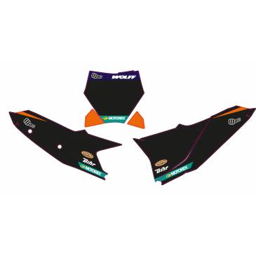 FOND DE PLAQUES NOIR WOLFF...