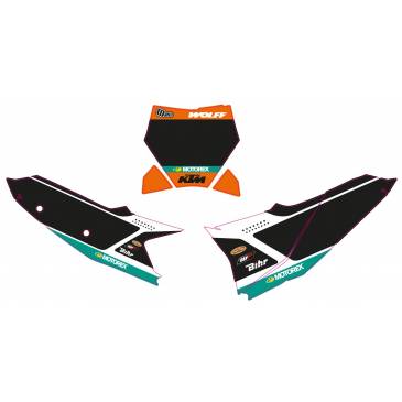 FOND DE PLAQUES NOIR WOLFF...