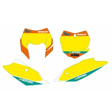 FOND DE PLAQUES JAUNE WOLFF...