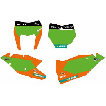 FONDS DE PLAQUE VERT WOLFF...