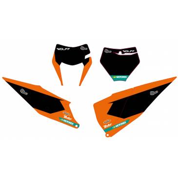 FONDS DE PLAQUE NOIR WOLFF...