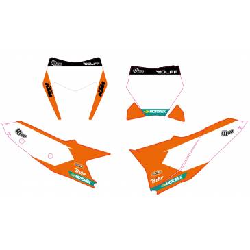 FONDS DE PLAQUE BLANC WOLFF...