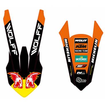 DECO DE GARDE-BOUE WOLFF...