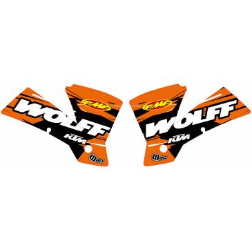 DECO D'OUIE WOLFF POUR KTM...