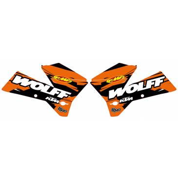 DECO D'OUIE WOLFF POUR KTM...