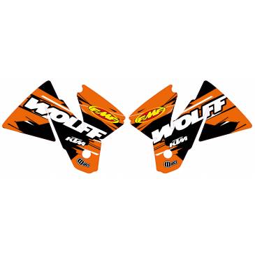 DECO D'OUIE WOLFF POUR KTM...