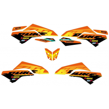 KIT DECO FACTORY KTM POUR...