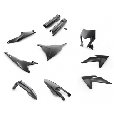 KIT PLASTIQUE KTM NOIR POUR...