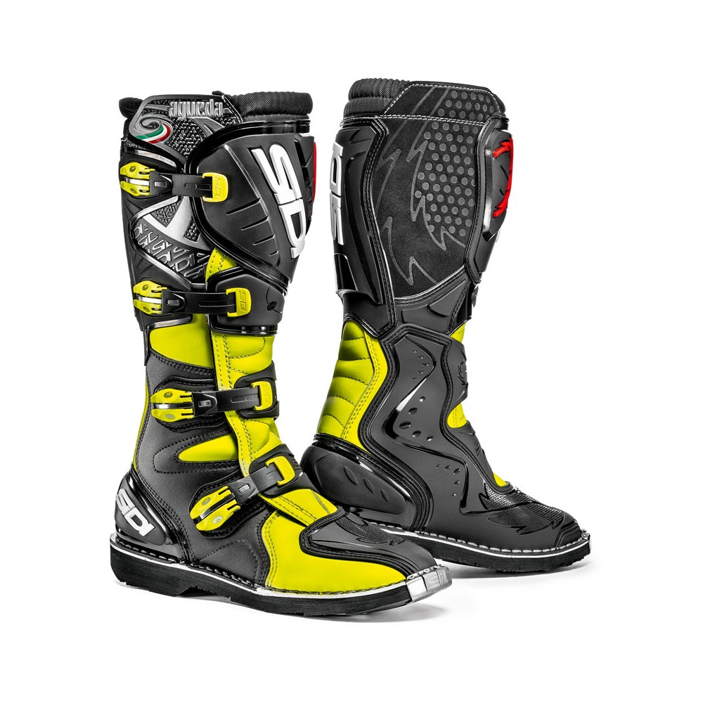 AGUEDA SIDI BOTTES Wolff Bottes JAUNE KTM FLUONOIR LqSUMVGzp