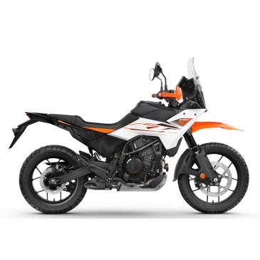 KTM 390 ADVENTURE X 2025 BLANC
