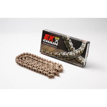 CHAINE EKCHAINS 520SRX2 DOREE AVEC JOINT X-RING POUR KTM EXC/EXC-F 00/25