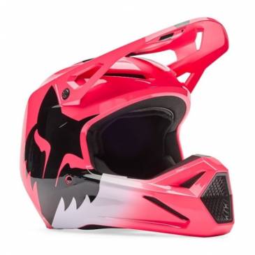 CASQUE FOX V1 SHIELD ROSE