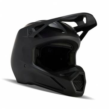 CASQUE FOX V1 SOLID NOIR