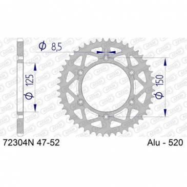 COURONNE ALUMINIUM AFAM