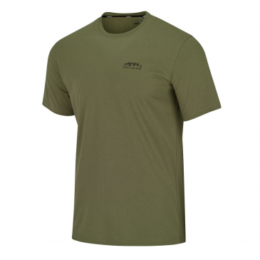 T-SHIRT KTM LOGO MILITARY VERT
