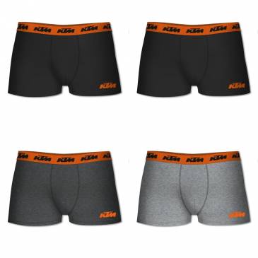 LOT DE 4 BOXERS HOMME KTM...