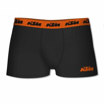 BOXER HOMME KTM COTON NOIR