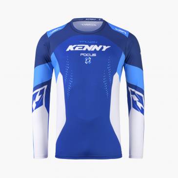 MAILLOT KENNY TRACK FOCUS BLEU