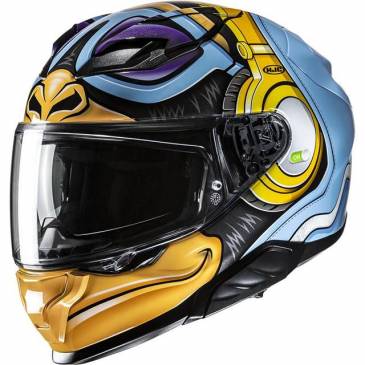 CASQUE HJC F71 MONKEY DJ MC23